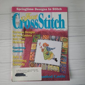 Журнал "Just Cross Stitch за квітень 2005 року jcs0405 фото