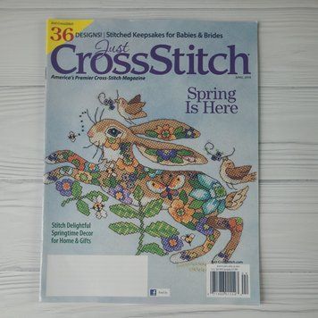 Журнал "Just Cross Stitch за квітень 2018 року jcs0418 фото