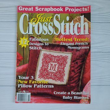 Журнал "Just Cross Stitch за лютий 2006 року jcs0206 фото
