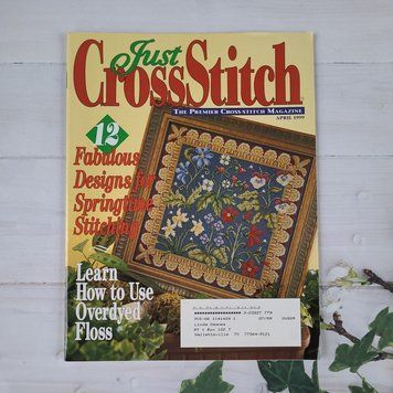 Журнал "Just Cross Stitch за квітень 1999 року jcs0499 фото