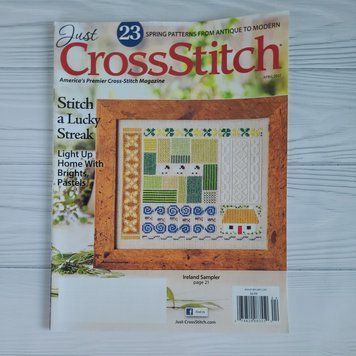 Журнал "Just Cross Stitch за квітень 2017 року jcs0417 фото