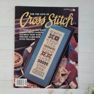 Журнал "For the Love of Cross Stitch за вересень 1995 року 0289063408840995 фото