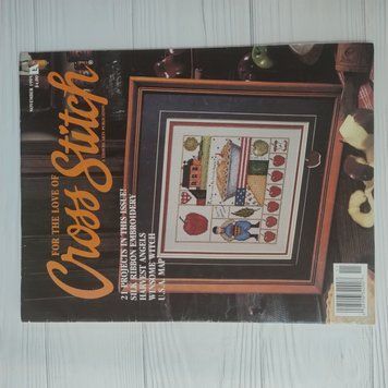 Журнал "For the Love of Cross Stitch за листопад 1995 року 0289063409071195 фото