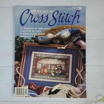 Журнал "For the Love of Cross Stitch за липень 1991 року 0289063403890791 фото