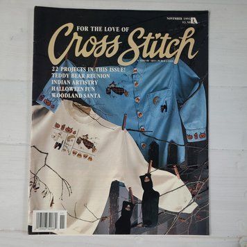 Журнал "For the Love of Cross Stitch за листопад 1993 року 0289063406621193 фото