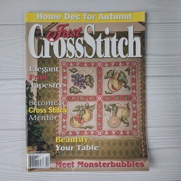 Журнал "Just Cross Stitch за жовтень 2005 року jcs1005 фото