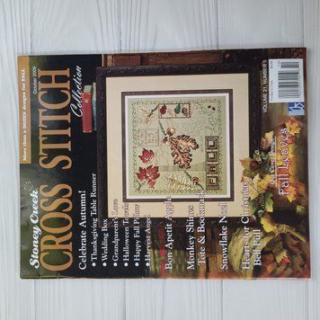 Журнал "Stoney Creek Cross Stitch Collection" за жовтень 2009 sccs215 фото