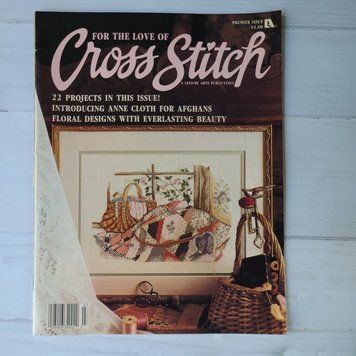 Журнал "For the Love of Cross Stitch за липень 1988 року 0289063400200788 фото