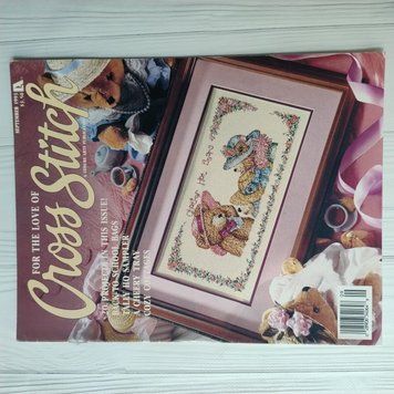 Журнал "For the Love of Cross Stitch за вересень 1993 року 0289063406480993 фото