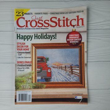 Журнал "Just Cross Stitch за грудень 2019 року jcs1219 фото