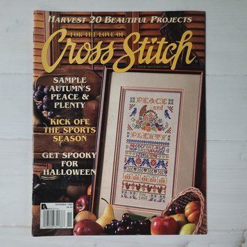 Журнал "For the Love of Cross Stitch за листопад 1999 року 0289063413861199 фото