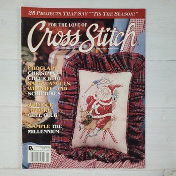Журнал "For the Love of Cross Stitch за січень 2000 року 0289063414090100 фото
