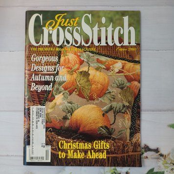 Журнал "Just Cross Stitch за жовтень 2000 року jcs1000 фото