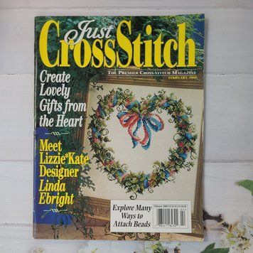 Журнал "Just Cross Stitch за лютий 2000 року jcs0200 фото