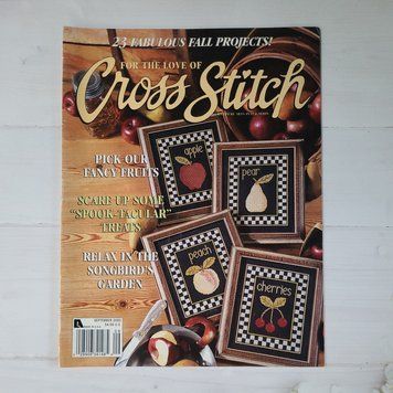 Журнал "For the Love of Cross Stitch за вересень 2000 року 0289063414850900 фото