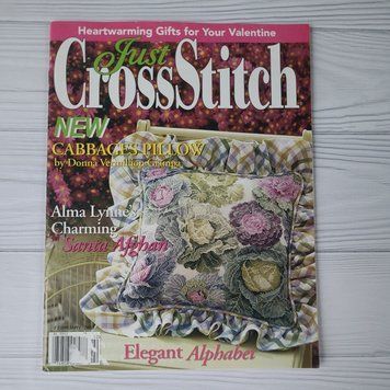 Журнал "Just Cross Stitch за лютий 2003 року jcs0203 фото