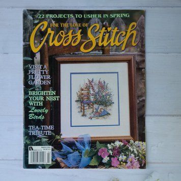 Журнал "For the Love of Cross Stitch за березень 2001 року 0289063415460301 фото