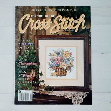 Журнал "For the Love of Cross Stitch за листопад 2001 року 0289063416211101 фото