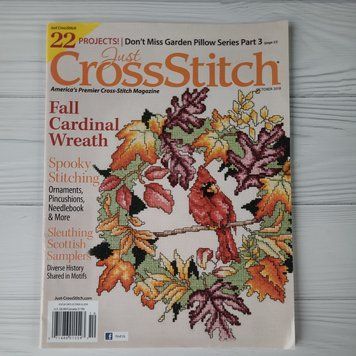 Журнал "Just Cross Stitch за жовтень 2018 року jcs1018 фото