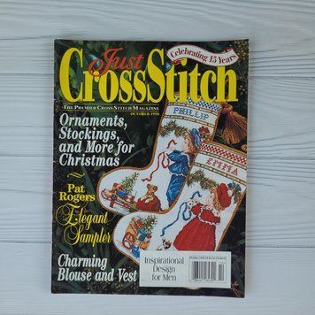 Журнал "Just Cross Stitch за жовтень 1998 року jcs1098 фото