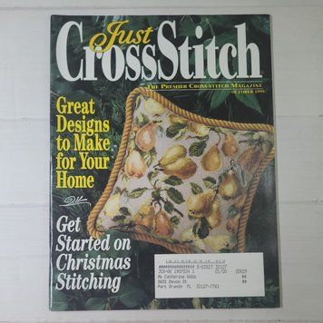 Журнал "Just Cross Stitch за жовтень 1999 року jcs1099 фото
