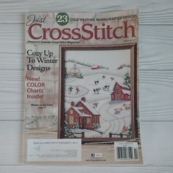 Журнал "Just Cross Stitch за лютий 2017 року jcs0217 фото
