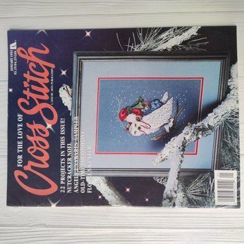 Журнал "For the Love of Cross Stitch за січень 1992 року 0289063404400192 фото