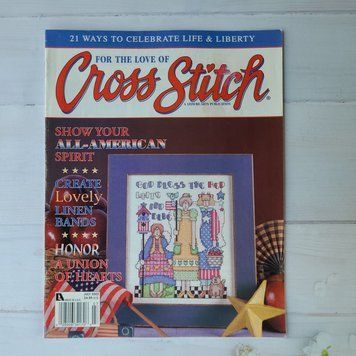 Журнал "For the Love of Cross Stitch за липень 2002 року 0289063417060702 фото