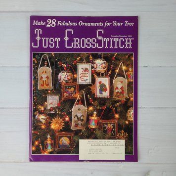 Журнал "Just Cross Stitch за грудень 1994 року jcs1294 фото