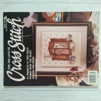 Журнал "For the Love of Cross Stitch за березень 1990 року 0289063402280390 фото