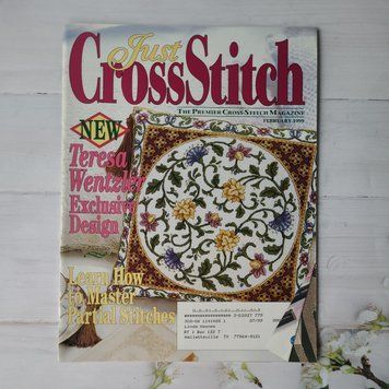 Журнал "Just Cross Stitch за лютий 1999 року jcs0299 фото