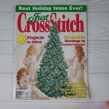 Журнал "Just Cross Stitch за грудень 2005 року jcs1205 фото