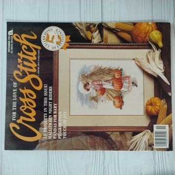 Журнал "For the Love of Cross Stitch за листопад 1992 року 0289063405491192 фото