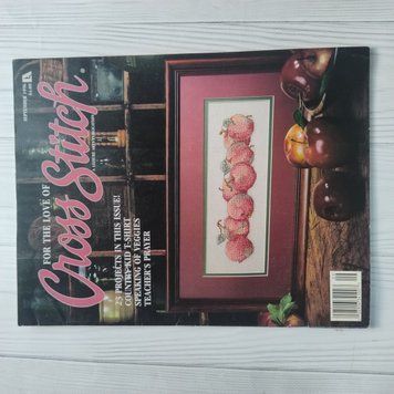 Журнал "For the Love of Cross Stitch за вересень 1996 року 0289063410030996 фото