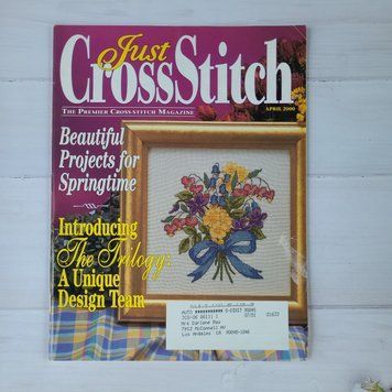 Журнал "Just Cross Stitch за квітень 2000 року jcs0400 фото