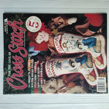 Журнал "For the Love of Cross Stitch за січень 1993 року 0289063405630193 фото