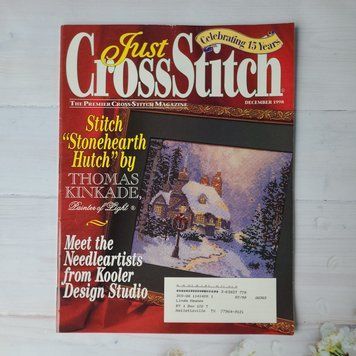 Журнал "Just Cross Stitch за грудень 1998 року jcs1298 фото
