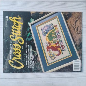 Журнал "For the Love of Cross Stitch за вересень 1994 року 0289063407610994 фото