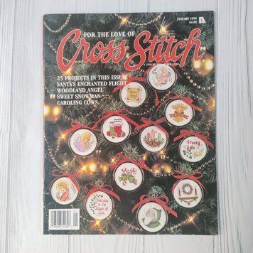 Журнал "For the Love of Cross Stitch за січень 1995 року 0289063408080195 фото